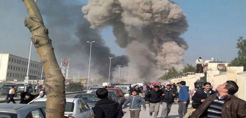 قصف روسي لحلب واشتباكات قرب مطار منغ العسكري