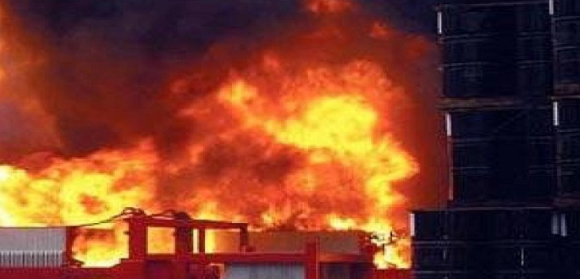 مقتل 8 بينهم 5 مصريين وإصابة 12 في حريق جمرك عمان