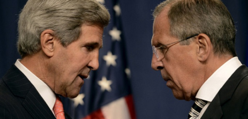 روسيا: لافروف وكيري ناقشا الحاجة للتعاون بشأن الهدنة في سوريا