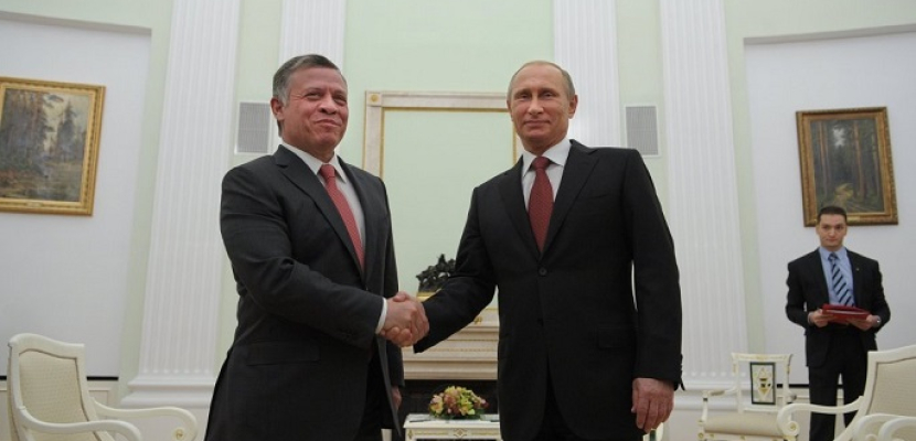 الملك عبد الله عاهل الأردن يزور روسيا لبحث مكافحة الإرهاب