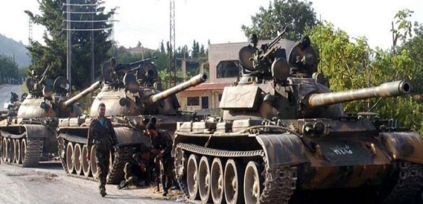 الجيش السوري يحكم سيطرته على عدة قرى وتلال بريف اللاذقية الشمالي