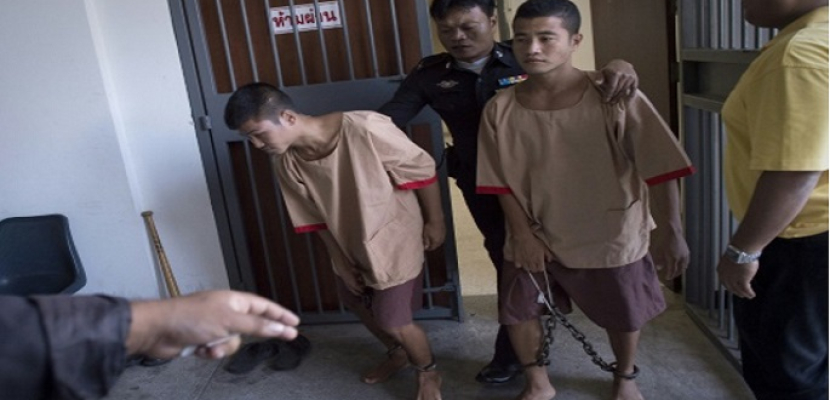 القضاء التايلاندي يحكم بالاعدام على بورميين ادينا بقتل سائحين بريطانيين