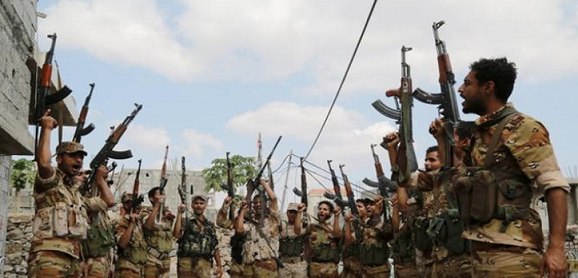 قوات الجيش اليمني تسيطر على مواقع جبلية فى صرواح