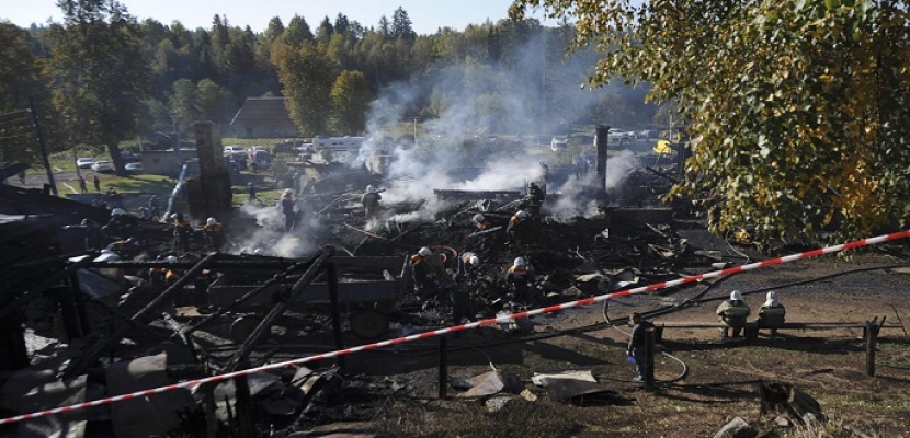 مقتل 23 شخصاً بحريق في مقاطعة فورونيج الروسية