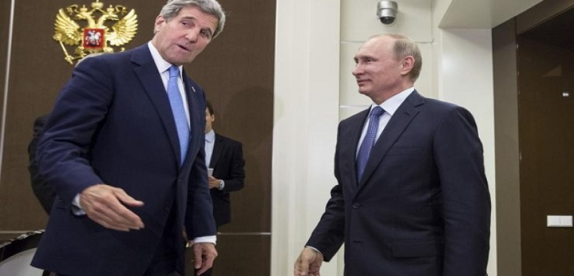 بدء اللقاء بين الرئيس الروسي ووزير الخارجية الأمريكي في موسكو