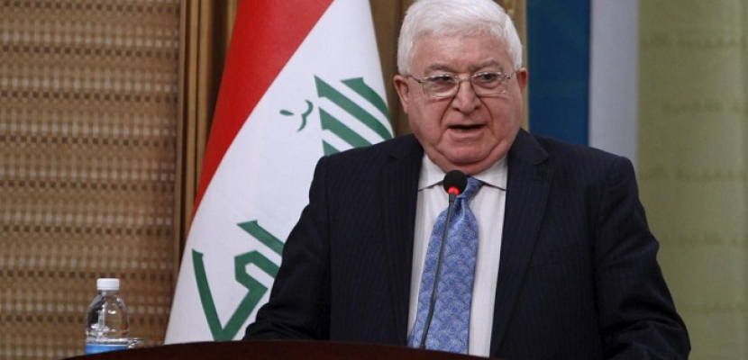 الرئيس العراقي أرسل ثلاث رسائل بشأن الحوار بين بغداد وأربيل