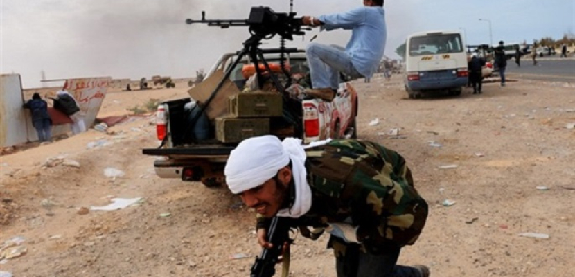 مقتل وإصابة 4 جنود بالقوات الخاصة الليبية فى اشتباكات ببنغازى