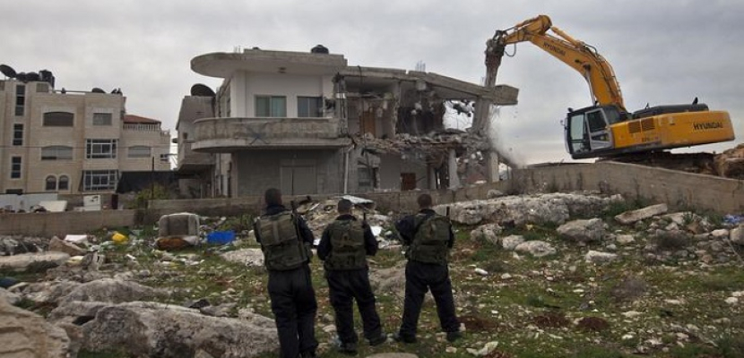 إسرائيل هدمت131 مبنى فلسطينيًا في 12 تجمعًا بالمنطقة “ج” والقدس