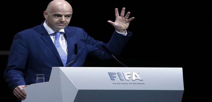 السويسري ايفانتينو يفوز برئاسة الاتحاد الدولي لكرة القدم