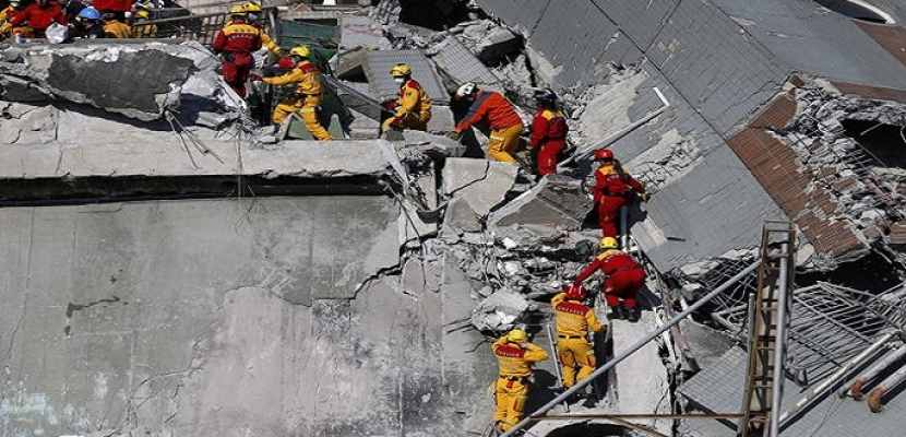 ارتفاع حصيلة ضحايا زلزال تايوان الأخير إلى 41 قتيلًا