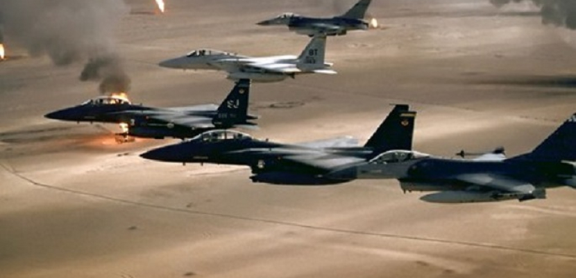طائرات التحالف تقصف مواقع للحوثيين فى المخا جنوب غربي اليمن