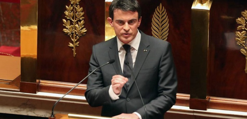 رئيس الوزراء الفرنسي يدافع عن مد حالة الطوارئ أمام البرلمان