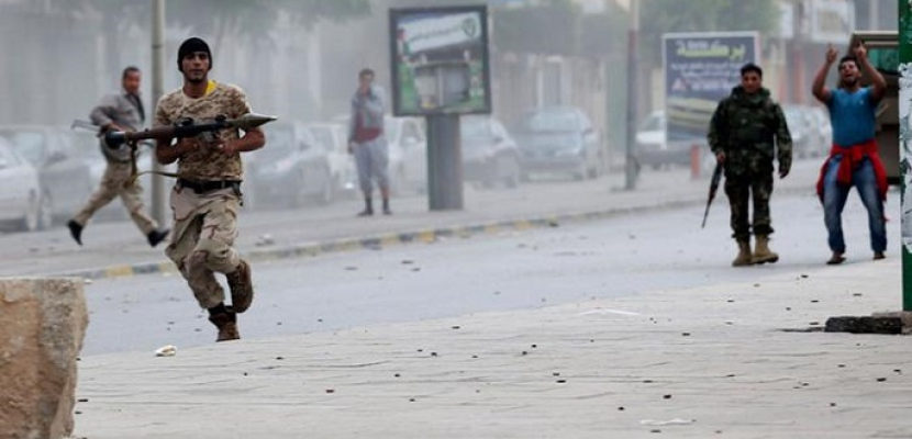 مقتل وإصابة 7 جنود بالجيش الليبى فى اشتباكات ببنغازى