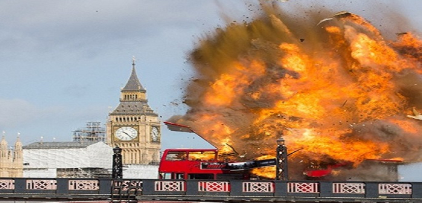 انفجار حافلة فيلم “جاكي شان” في قلب لندن تثير فزع المارين