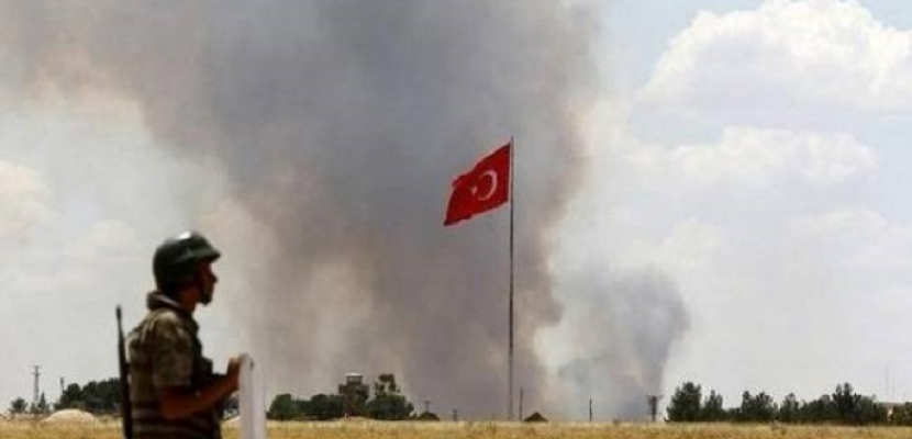 قصف مدفعي تركي يستهدف مناطق يسيطر عليها الأكراد في ريف حلب