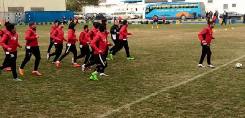 الأهلي يواصل تدريباته بمشاركة 14 لاعبا استعدادًا للكأس