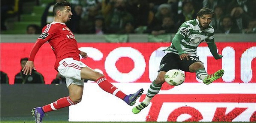 بنفيكا يهزم سبورتنج 1-0 وينتزع صدارة الدوري البرتغالي