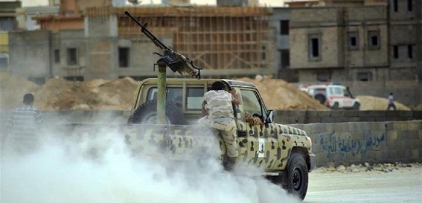 الجيش الليبي: مقتل خمسة إرهابيين في منطقة باب طبرق بمدينة درنة