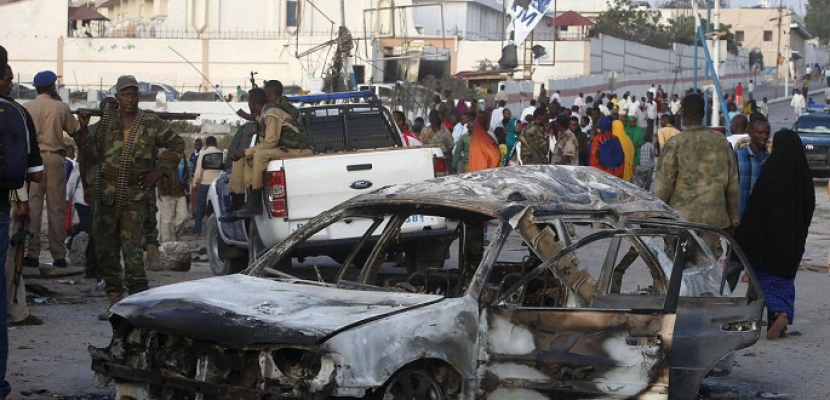 مقتل 3 ضباط صوماليين بانفجار سيارة ملغومة فى العاصمة مقديشيو