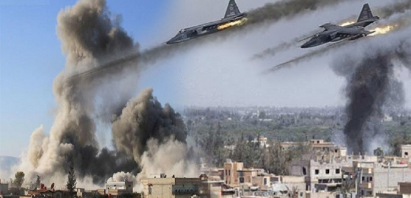 مقتل 29 من داعش فى قصف نفذه طيران التحالف فى هيت غرب الأنبار العراقية