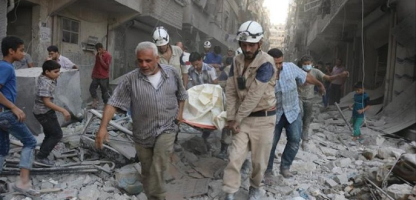 مقتل أكثر من 20 في ضربات جوية في مدينة إدلب السورية