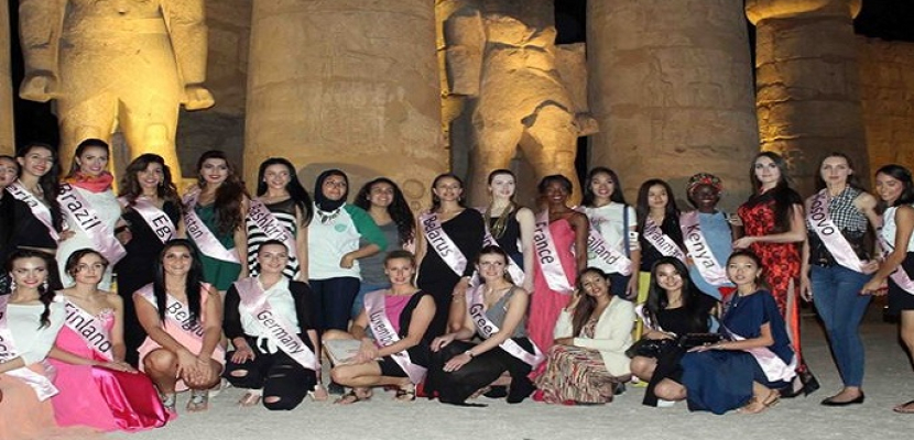 “ملكات جمال” روسيا وألمانيا وأمريكا يشدن بجمال مصر