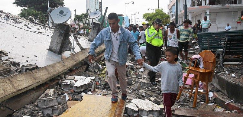 ارتفاع عدد ضحايا زلزال الإكوادور لـ 650 شخصاً