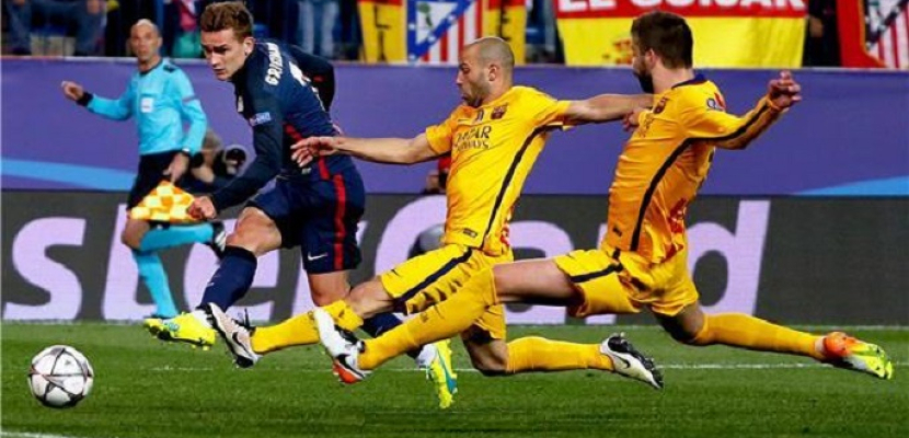 أتلتيكو مدريد يصعد لنصف نهائي الدوري الأوروبي على حساب برشلونة
