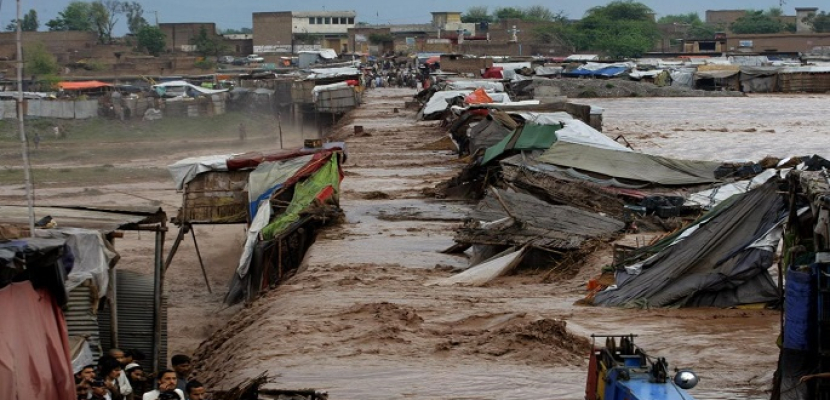 ارتفاع حصيلة قتلى الفيضانات والسيول في باكستان إلى 45 شخصا