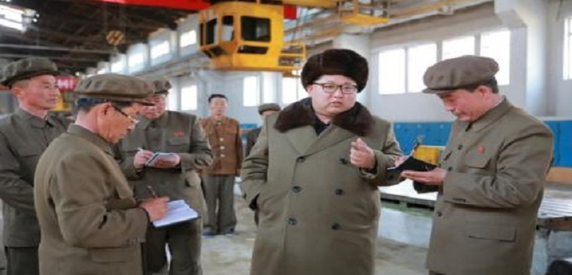 الزعيم الكوري الشمالي أشرف على اختبار محرك لصاروخ باليستي