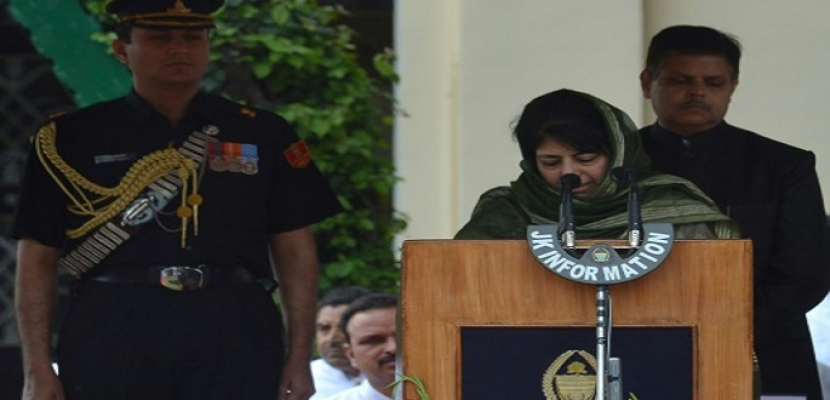 امرأة على رأس حكومة كشمير الهندية للمرة الأولى