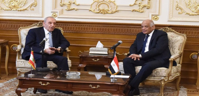 عبد العال يلتقى نبيه بري رئيس مجلس النواب اللبنانى