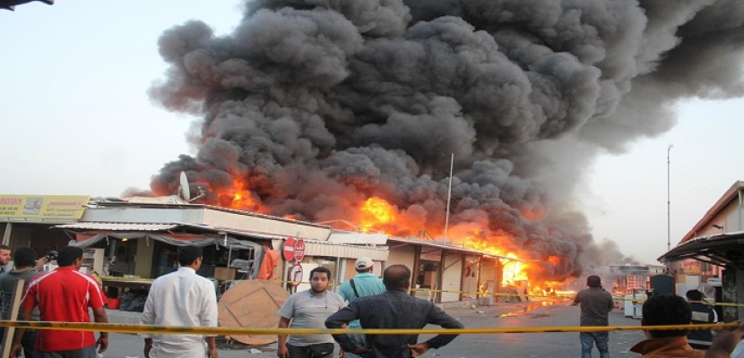 مقتل 4 من رجال الأمن فى تفجير انتحارى بسوق شمال العراق