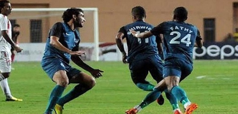 إنبي يفوز على المصري البورسعيدي 3-1 في الدوري الممتاز