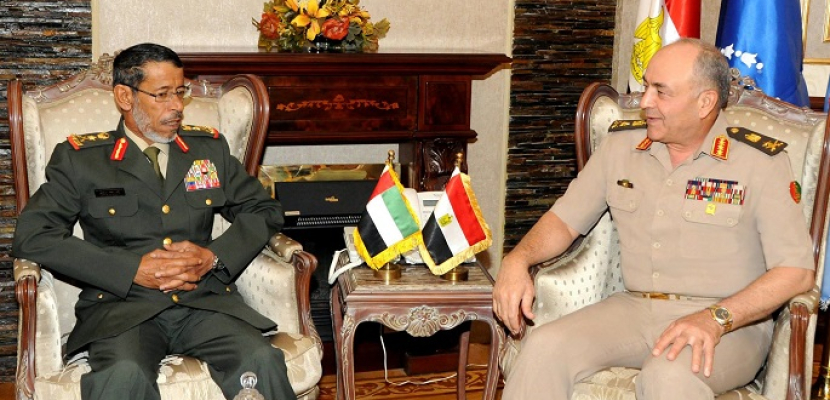 رئيس أركان القوات المسلحة يلتقي نظيره الإماراتي