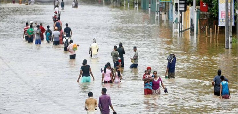 ارتفاع حصيلة ضحايا السيول والانهيارات الطينية بسريلانكا لـ 126 قتيلا