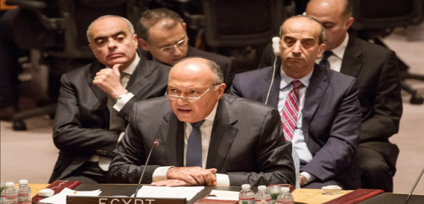 مصر تبدأ رئاسة اجتماعات مجلس الأمن لمدة شهر