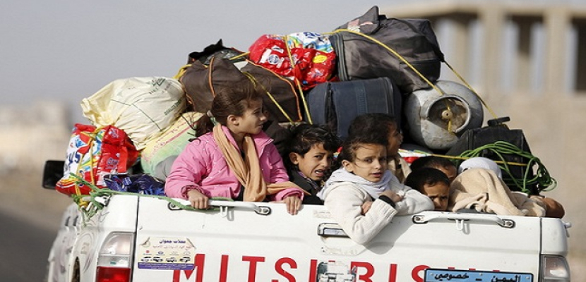 الهجرة الدولية: عدد النازحين داخل اليمن وصل إلى 2.5 مليون شخص منذ بداية العام