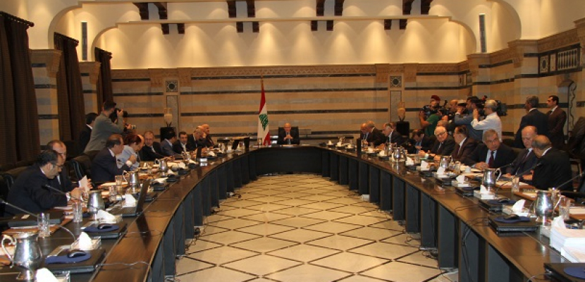 مجلس الوزراء اللبنانى يؤكد رفضه توطين أو تجنيس اللاجئين السوريين