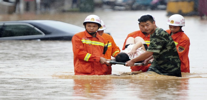 تدمير 8 آلاف منزل وتضرر 17 ألف شخص بسبب فيضان جنوب غربي الصين