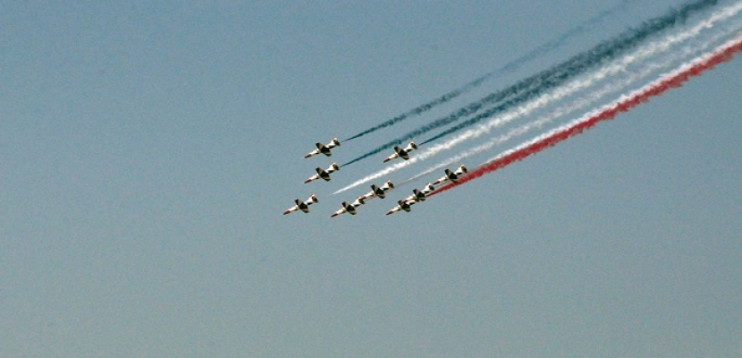عروض جوية للقوات المسلحة في سماء القاهرة احتفالا بذكرى 30 يونيو