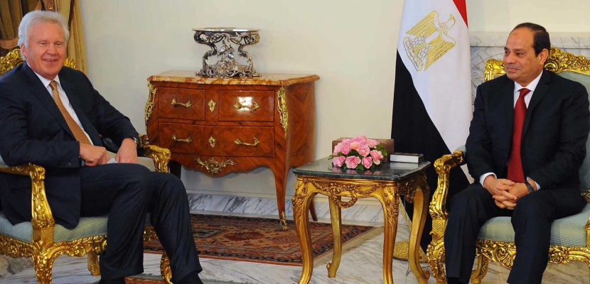 الرئيس السيسي يؤكد حرص مصر مساهمة التعاون مع شركة جنرال الكتريك في تعزيز التصنيع المحلي