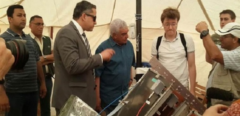 وزير الآثار يتفقد مشروع تطوير منطقة أهرامات الجيزة