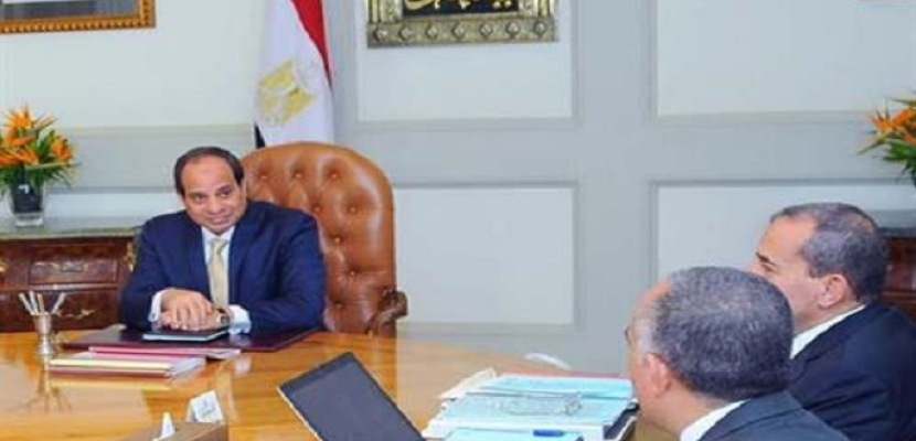 الرئيس السيسي يشدد على الالتزام بمساحات الأراضى المخصصة لزراعة الأرز وحظر تصديره