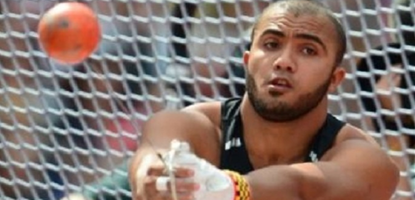 لاعب المطرقة مصطفى الجمل يغيب رسميا عن أوليمبياد ريو دي جانيرو