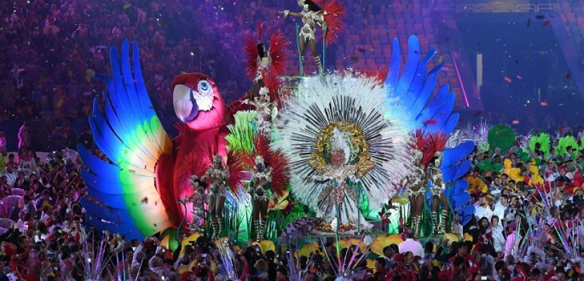 ريو دي جانيرو تختتم الأولمبياد بالسامبا والألعاب النارية