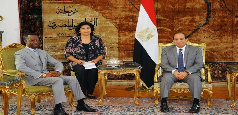 السيسى يستقبل رئيس البرلمان الافريقى ويؤكد انفتاح مصر على القارة السمراء