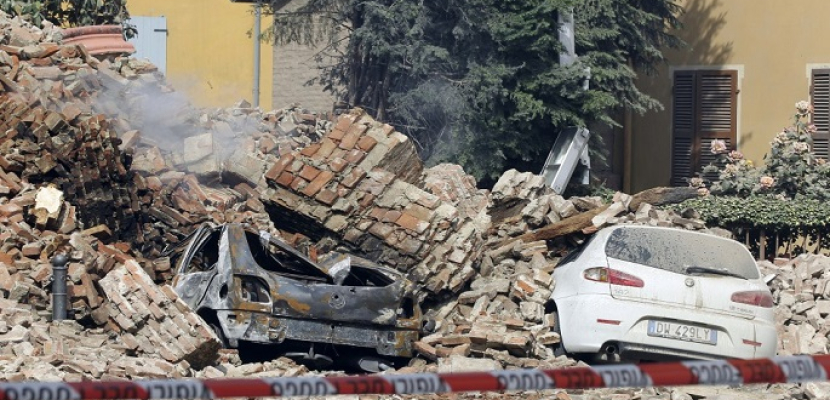 ارتفاع عدد ضحايا زلزال إيطاليا إلى 120 قتيلًا