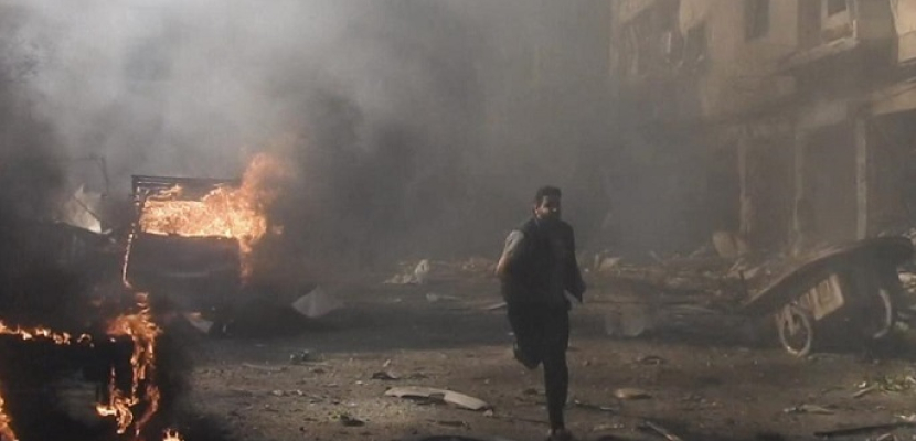 84 قتيلا حصيلة غارات جوية على عدة أحياء في سوريا الاثنين