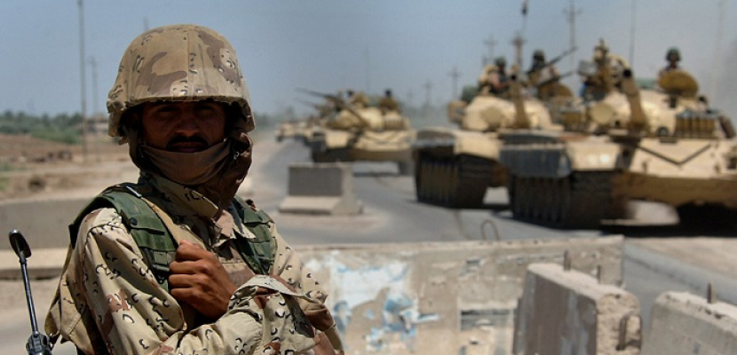الجيش العراقى يبدأ عملية لتحرير جزيرة “الدولاب” بالأنبار من داعش